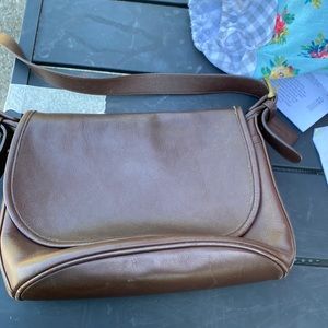 Coach brown purse